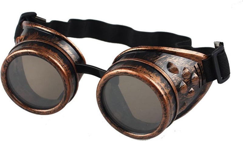 DDlife New Sell Vintage Steampunk Goggles Glasses Mad Scientist Goggles for Cosplay Costumes - Image 4